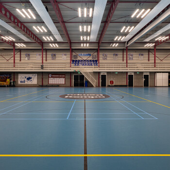 sporthal en tribune