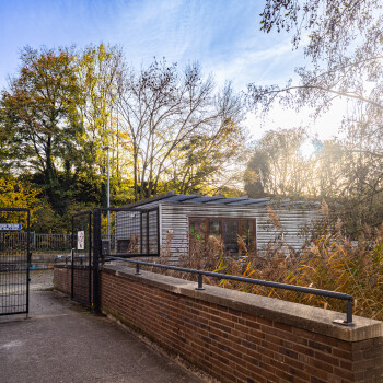 buitenzijde van De Blokhut