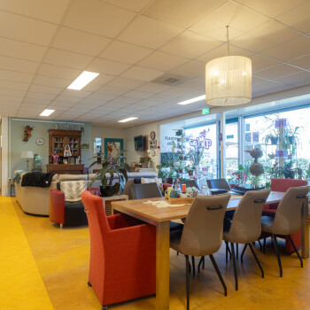 eetkamertafel met 8 stoelen