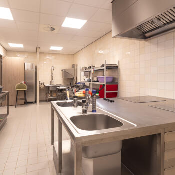 rvs spoelbakken, rvs keukenblok met kookplaten